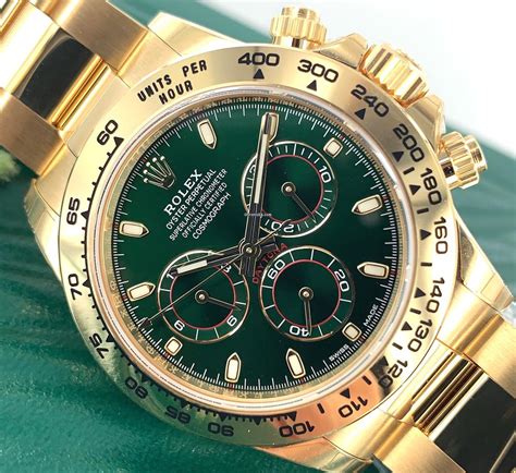 rolex daytona green dial chrono24